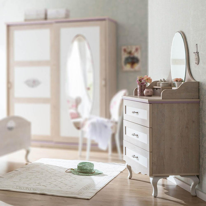 Kidz Beds - Ballerina Chest of Drawers (5894302793881)