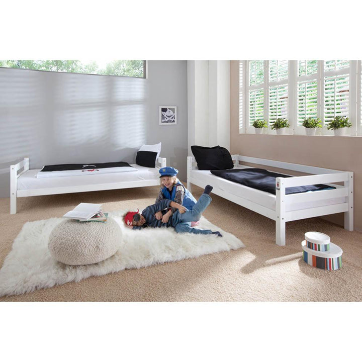 White Bunk Beds 140cm - Beni Solid Beech (5894311575705)