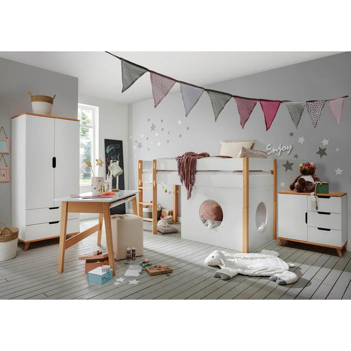 White Mid Sleeper with Hut by Infans (5894316916889)