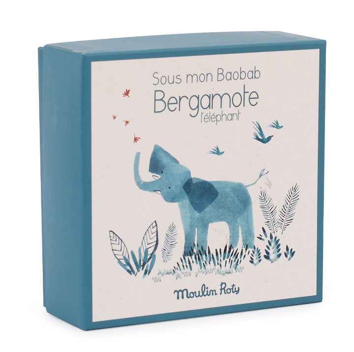 Elephant Comforter with Pacifier Holder - Jellybean 