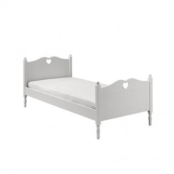 Kidz Beds - Emma Single Bed - White (5894311116953)