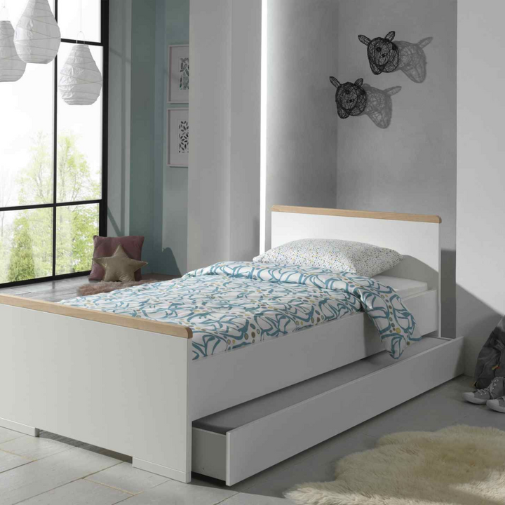 Vipack - London Trundle Bed Drawer - White - Jellybean 