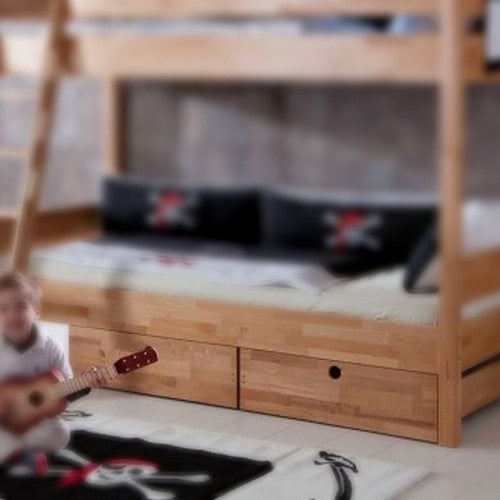 Kidz Beds - Stefan Set of Drawers Natural - Jellybean 