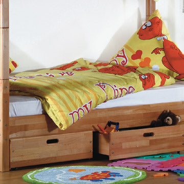 Kidz Beds - 2 Under Bed Drawers - Natural (5894320193689)