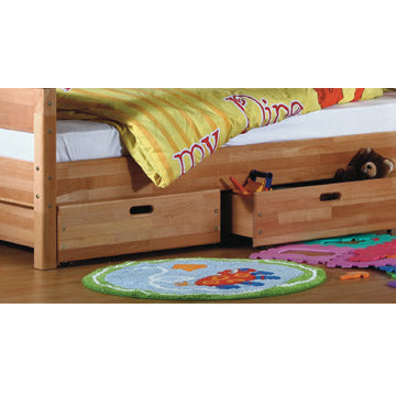 Kidz Beds - 2 Under Bed Drawers - Natural (5894320193689)