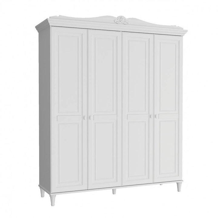Kidz Beds - Lora 4 Door Wardrobe (5894301614233)