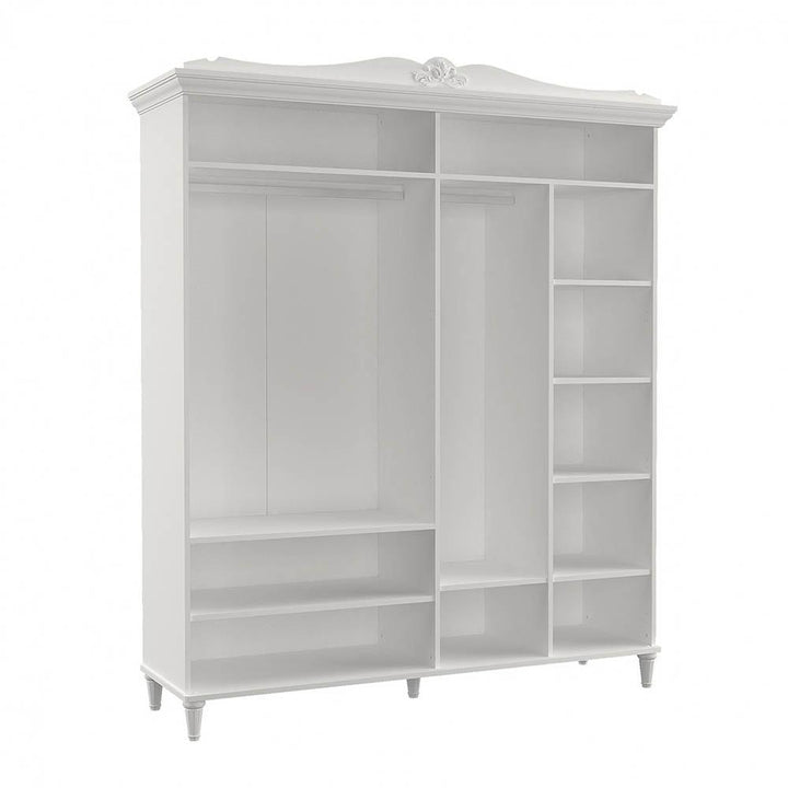 Kidz Beds - Lora 4 Door Wardrobe (5894301614233)