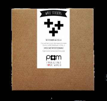 POM - Wall Sticker - Black Crosses (5894323011737)