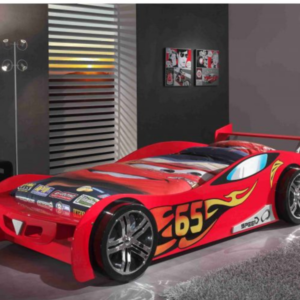 Vipack - Funbeds Le Mans Bed - Red - Jellybean 
