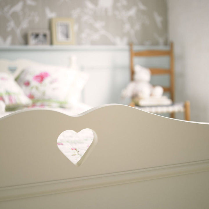 Little Folks Furniture - Fargo Single Bed with Carved Heart (5894324650137)