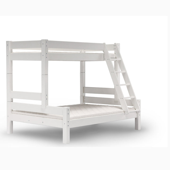 White Triple Bunk Bed in a 4ft Double Bed (5894315606169)