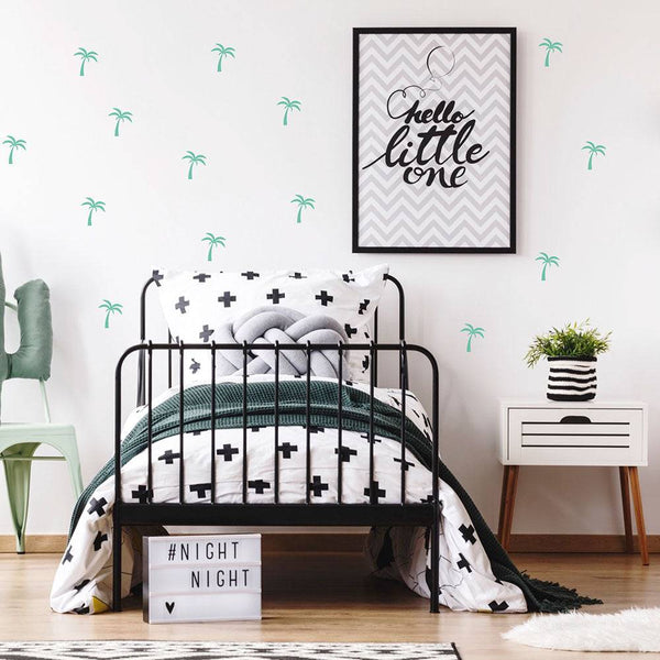 Pom - Wall Stickers - Green Palms (5945520783513)