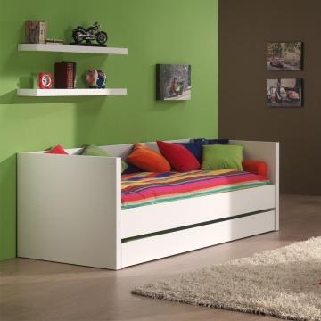Vipack - Lara Cabin Single Bed - White (5894317998233)