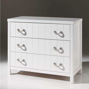 Vipack - Lewis 3 Drawer Chest Of Drawers (5894327566489)