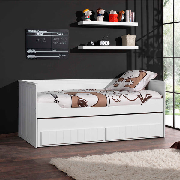 Vipack - Robin Cabin Single Bed - White (5894324060313)