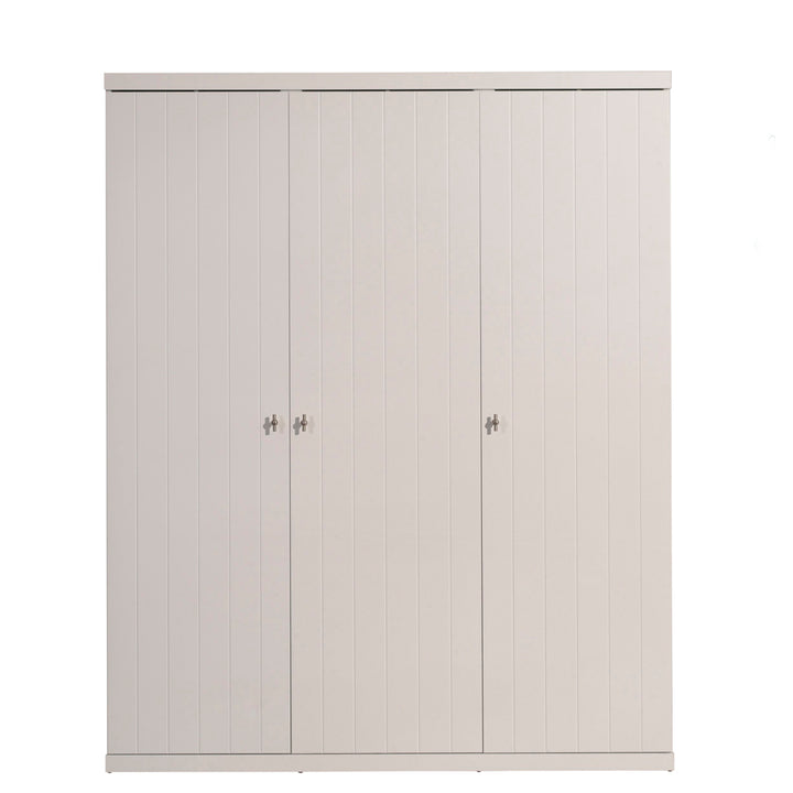 Vipack - Robin 3 Door Wardrobe - White (5894324125849)
