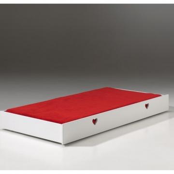 Vipack - Amori Trundle Bed Drawer - White (5894310658201)