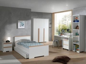 Vipack - London Trundle Bed Drawer - White (5894318882969)